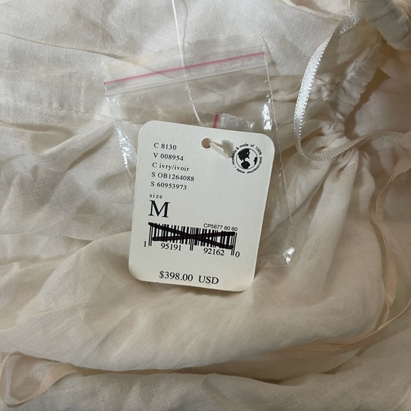 New Free People Lydia Maxi Set In Gardenia Size M - Picture 7 of 8